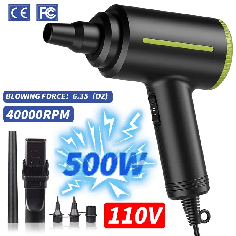 Electric Air Duster Chargeable,Compressed Air Cans Usb,Cordless Air Blower Cleaning Dust,Laptop Cleaner, Computer PC Canned Air